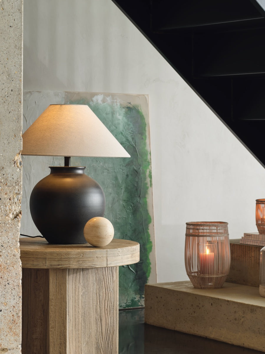 Dunelm on sale concrete lamp