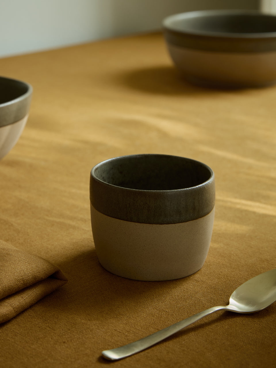 Arenito Olive Stoneware Lungo Cup