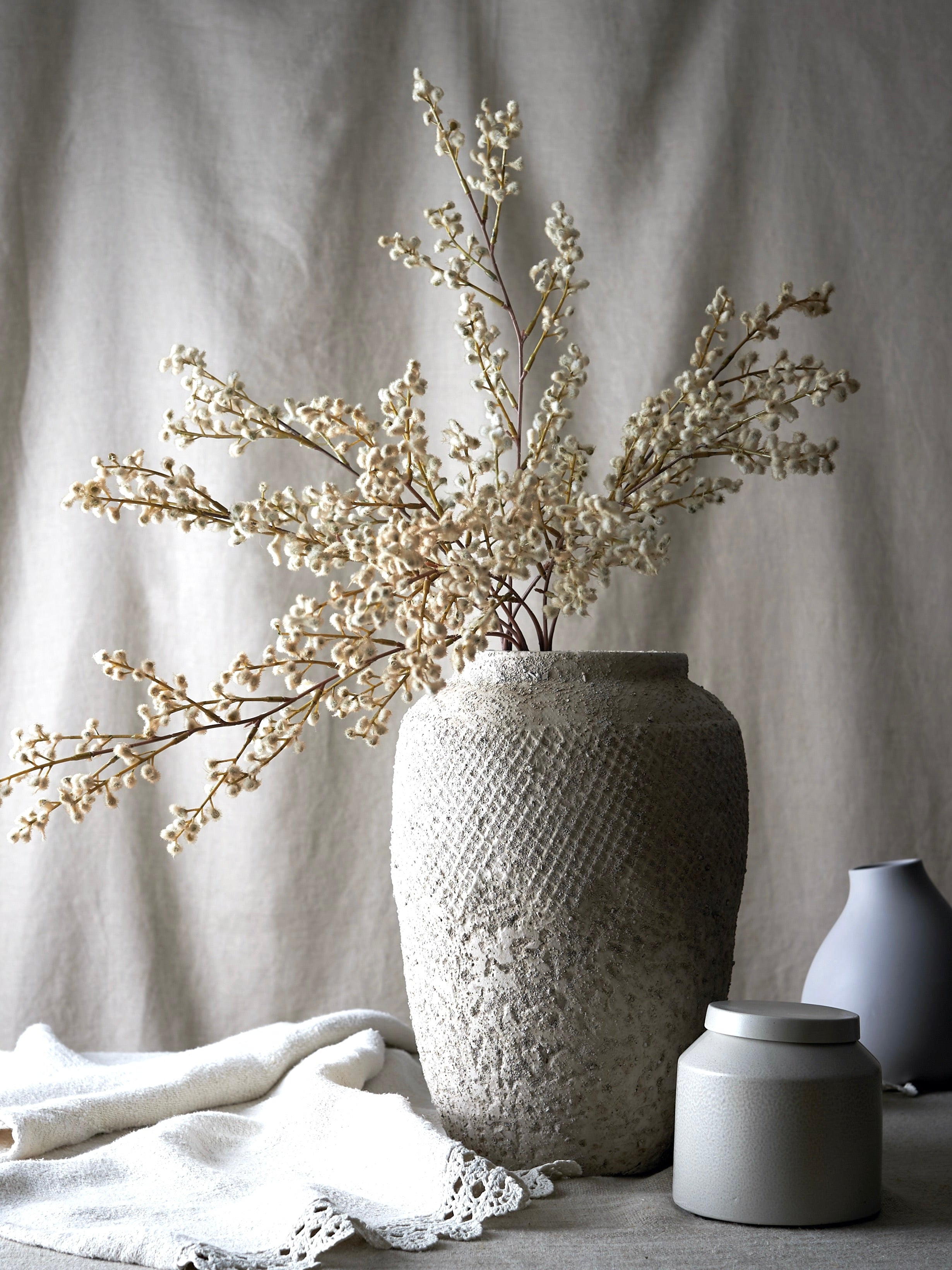 Faux Natural Willow Spray