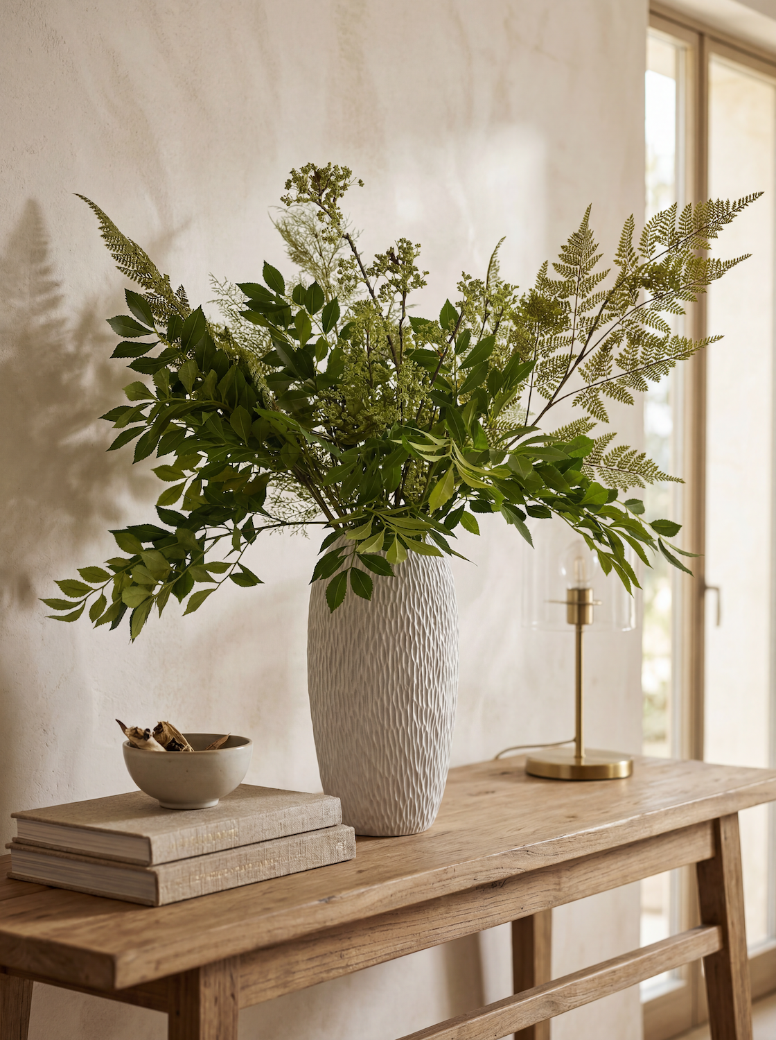 Faux Wild Foliage Bouquet