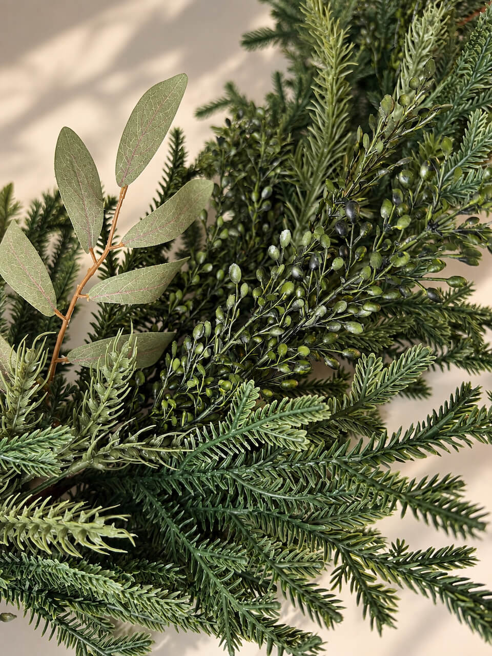 2m Faux Rustic Garland