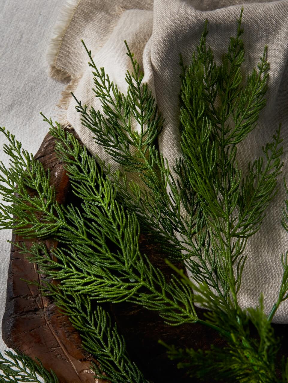 Faux Fir Spray