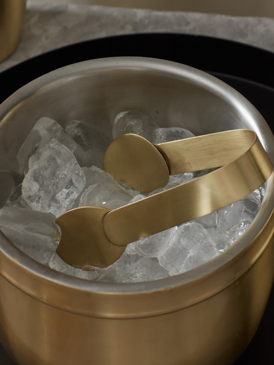 Brass Ice Tongs