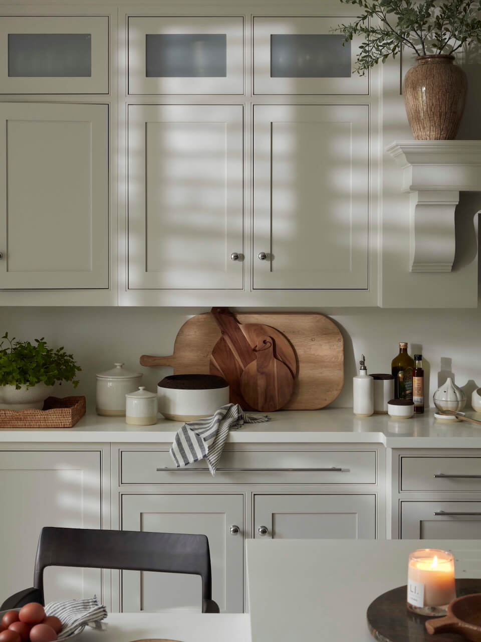 Nova White Ceramic Vegetable Storage