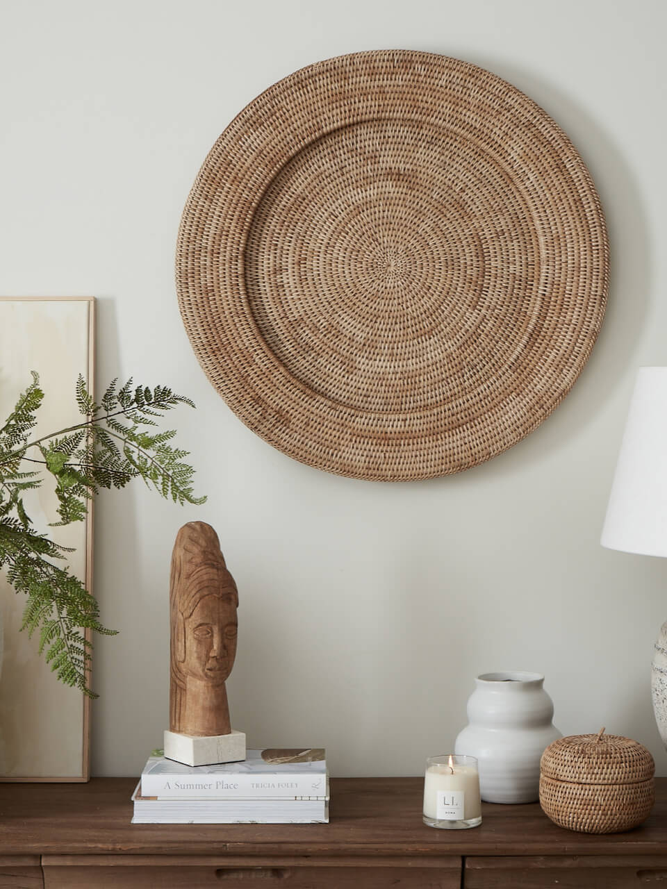 Ratho Rattan Wall Hanging - Natural