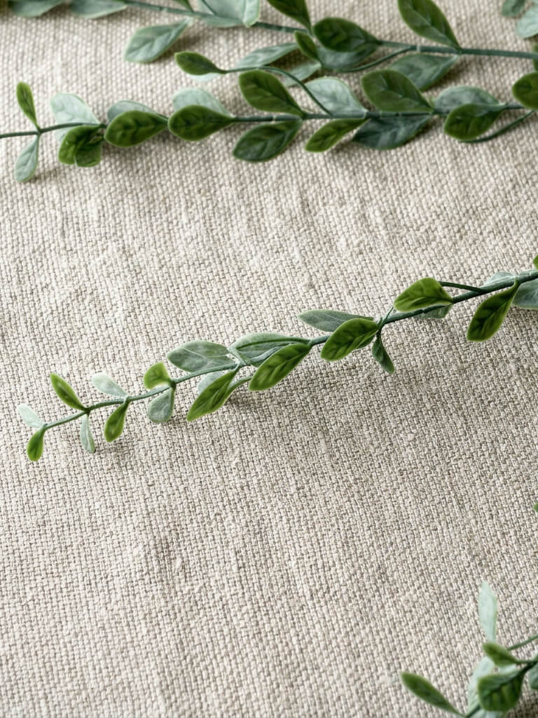 Faux Boxwood Spray