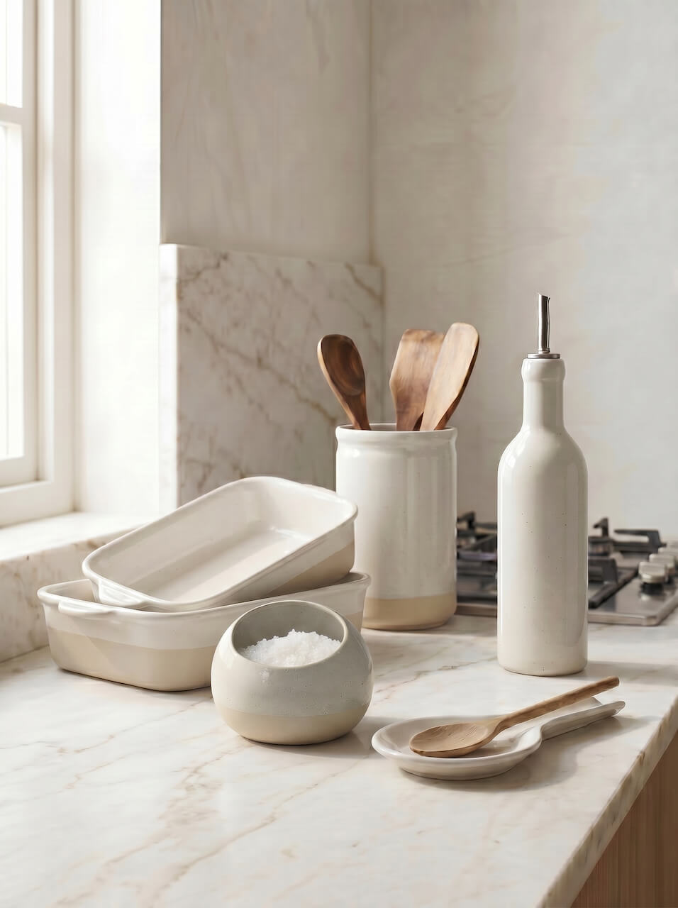 Fattoria Stoneware Salt Pig
