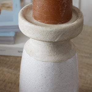 Roslin Ceramic Candle Holder by Layered Lounge 