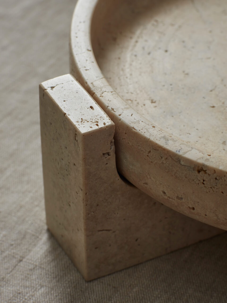 Hemsby Travertine Bowl