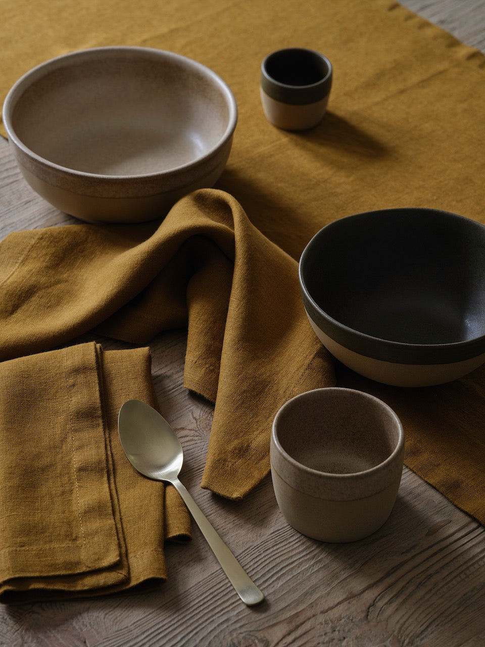 Arenito Olive Stoneware Espresso Cup