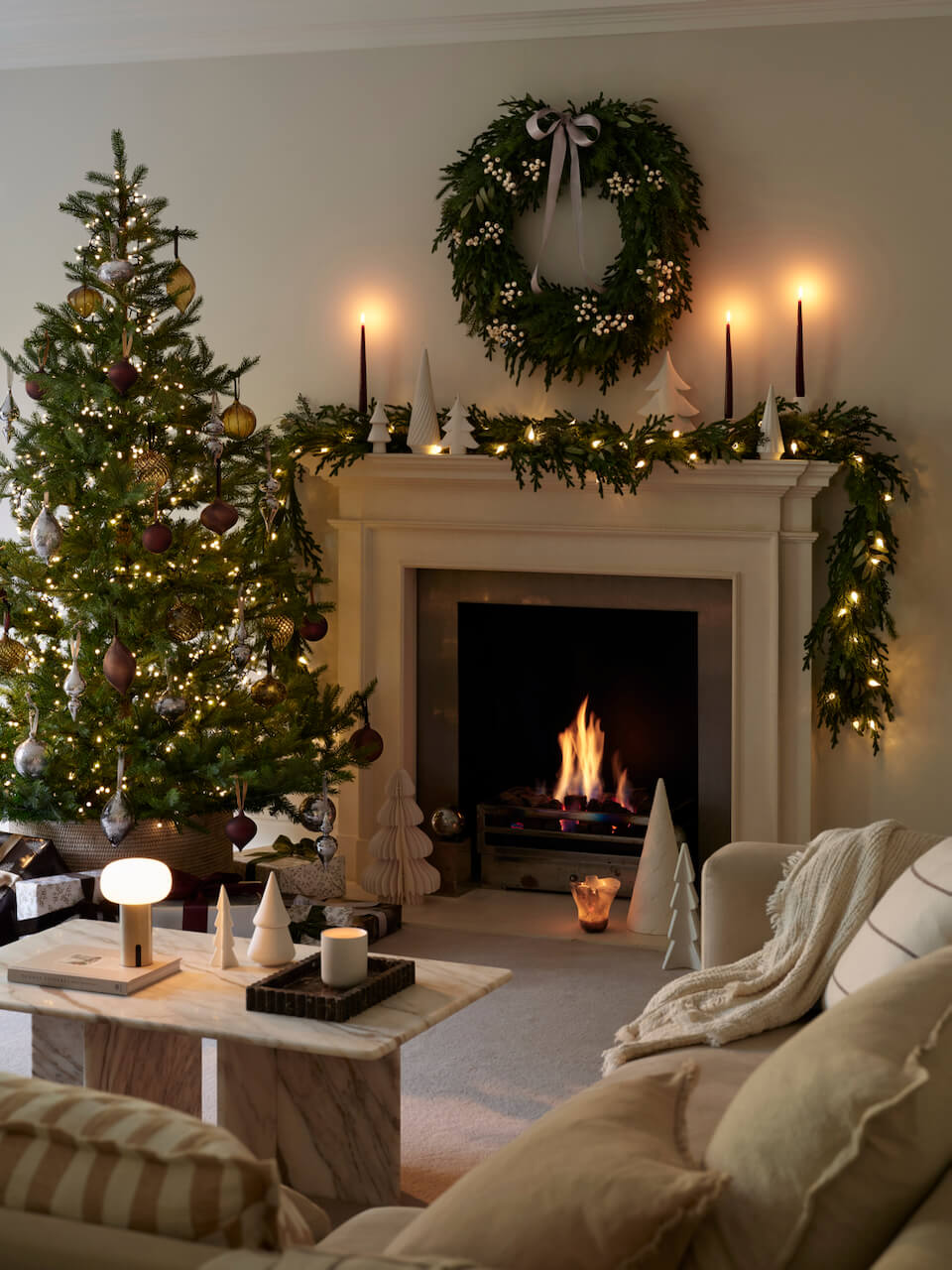 Christmas Living Room Decorations | Layered Lounge