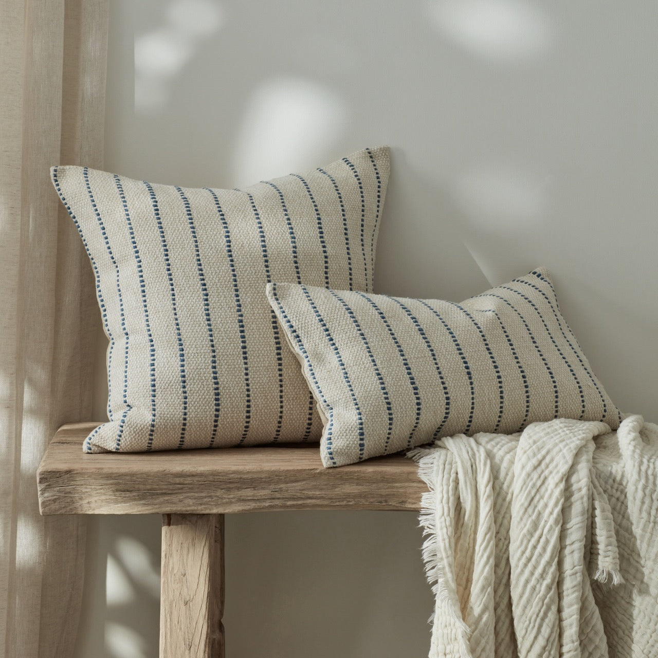 Blus Striped Cushion Cover from Layered Lounge 