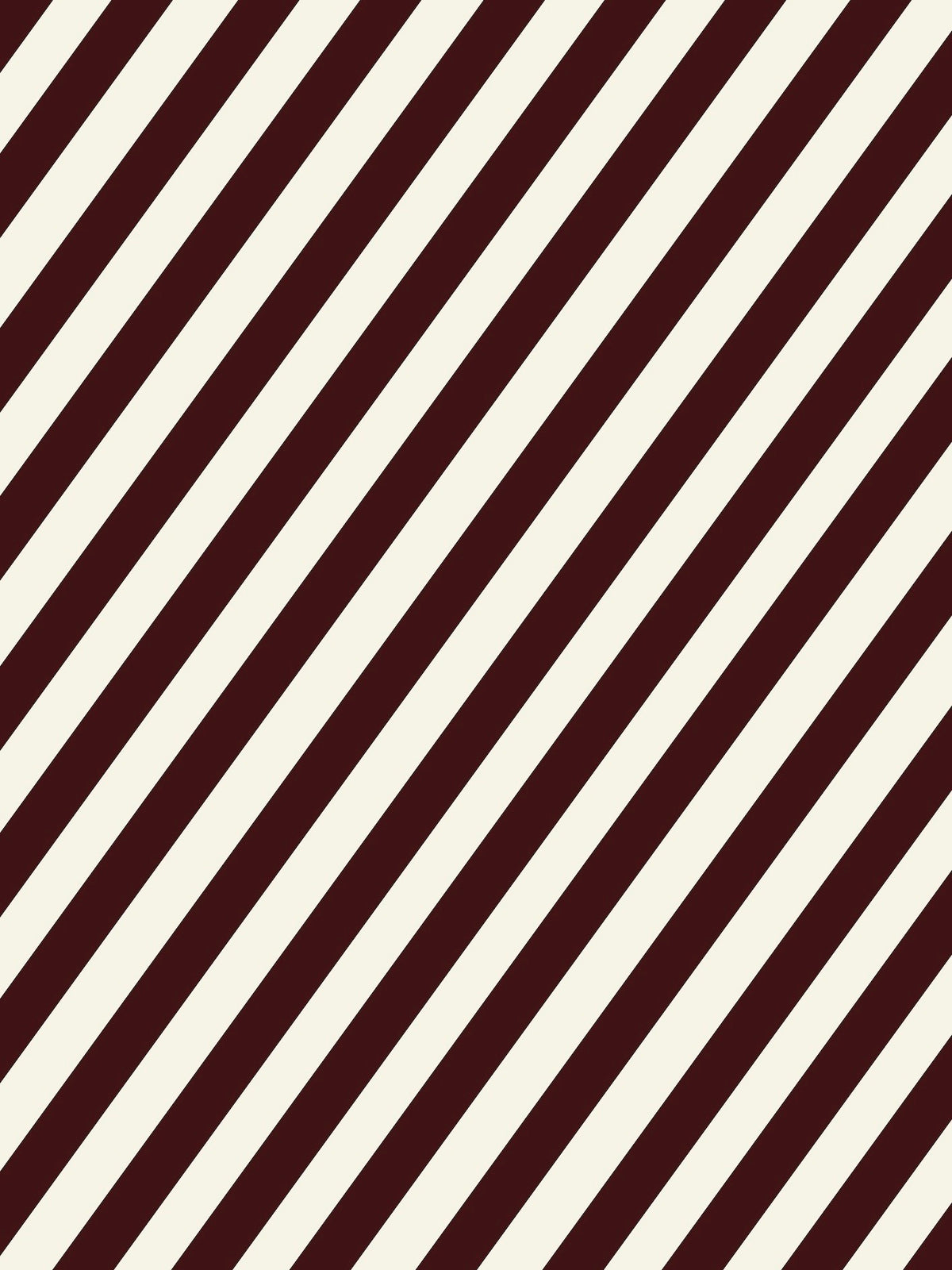 10m Burgundy & White Stripe Wrapping Paper