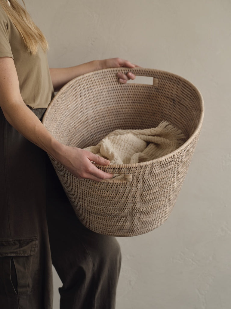 Cesta Rattan Laundry Basket
