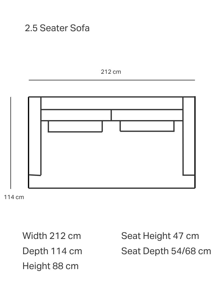 Elba Fabric Sofa