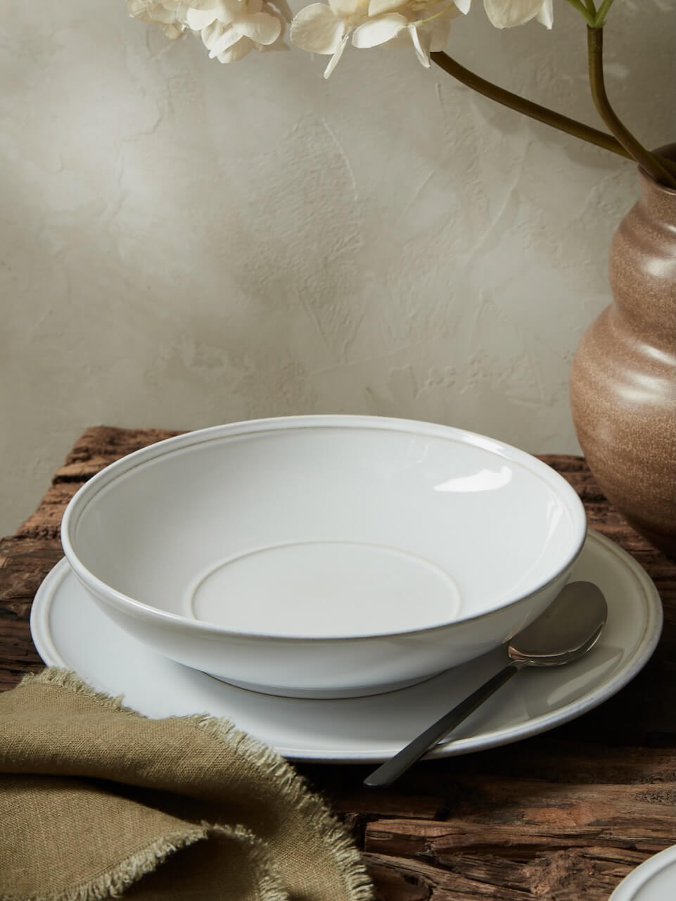 Friso Stoneware Pasta Bowl