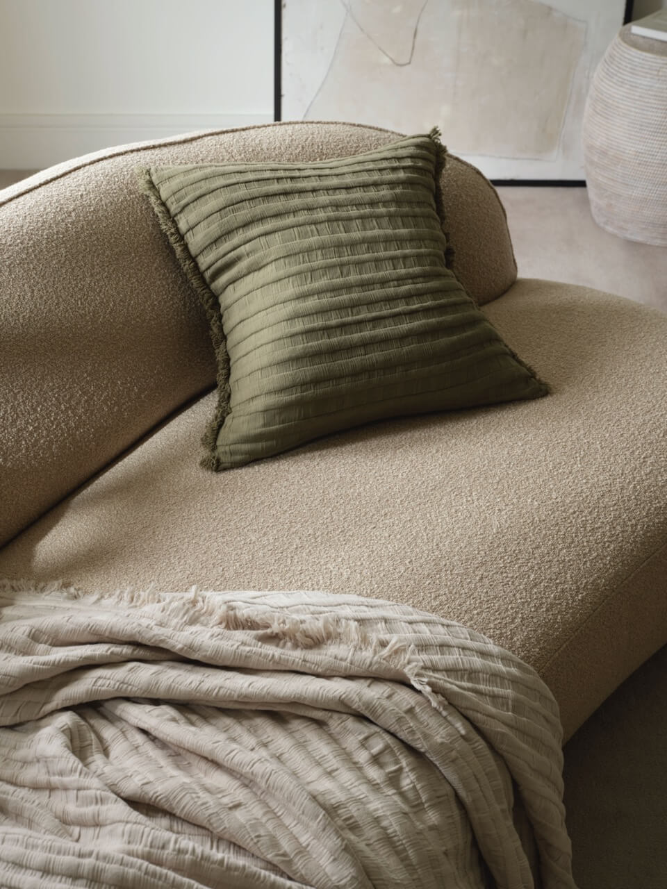Como Fabric Sofa
