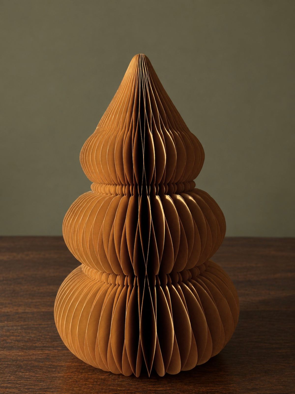 Gold Paper Finial Decoration - Large