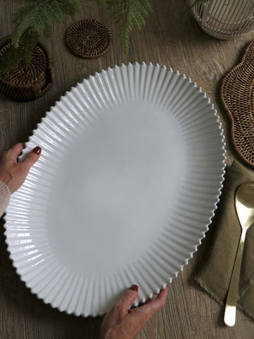 Pearl Extra Large Oval Platter - Main Image