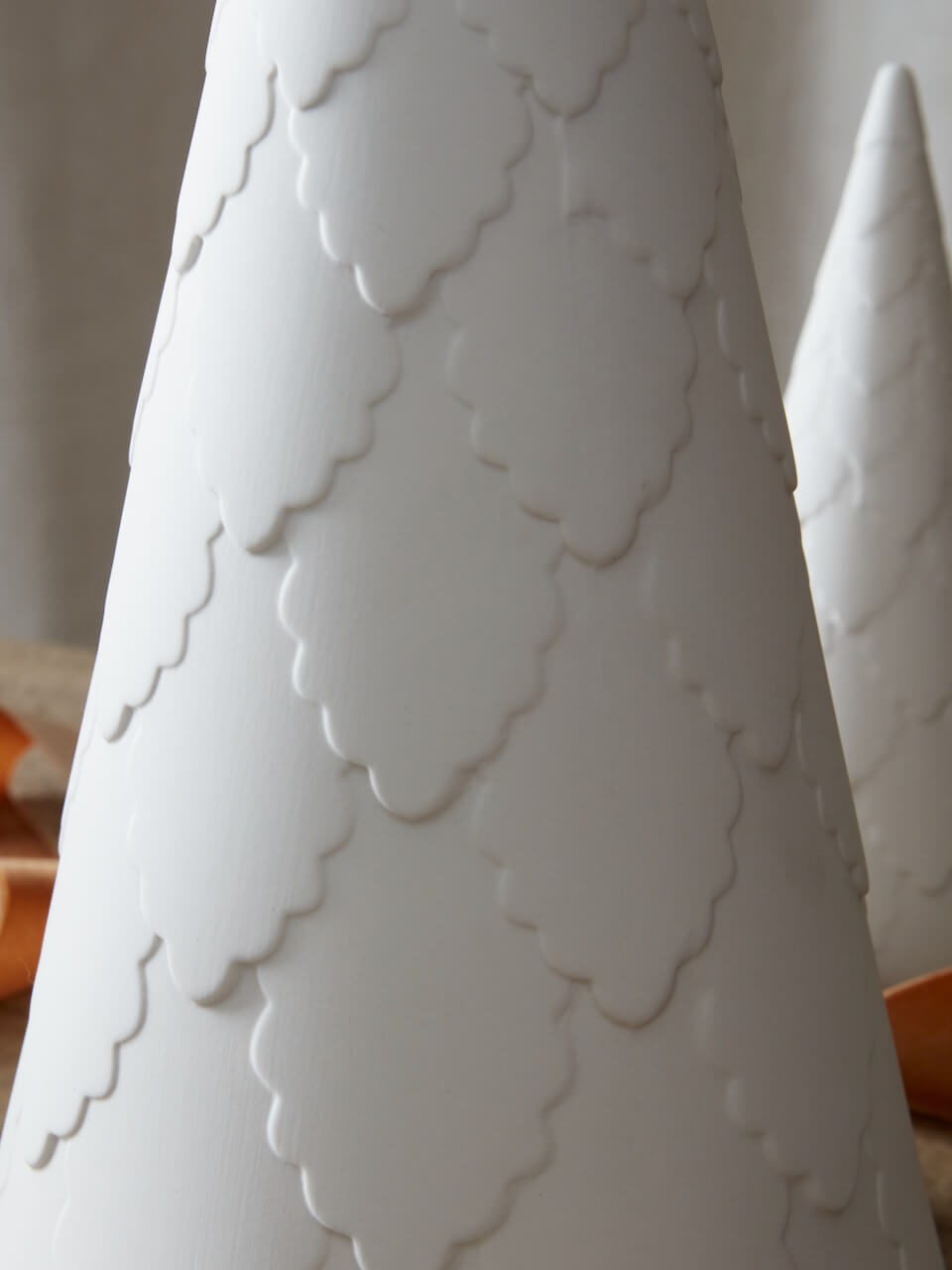 Large Layered Ceramic Tree Ornament