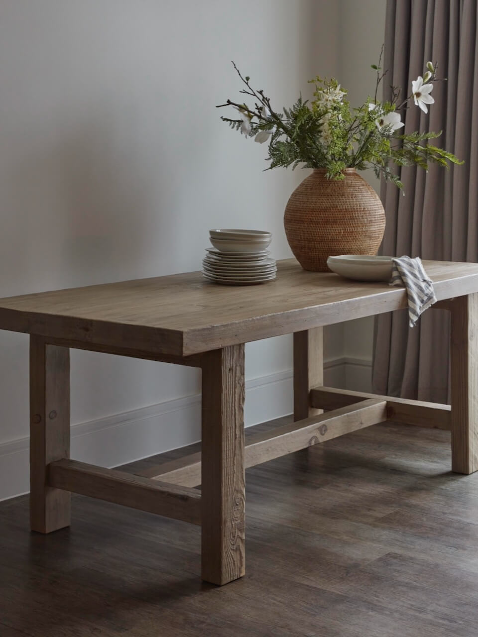 Lewes Reclaimed Wooden Dining Table
