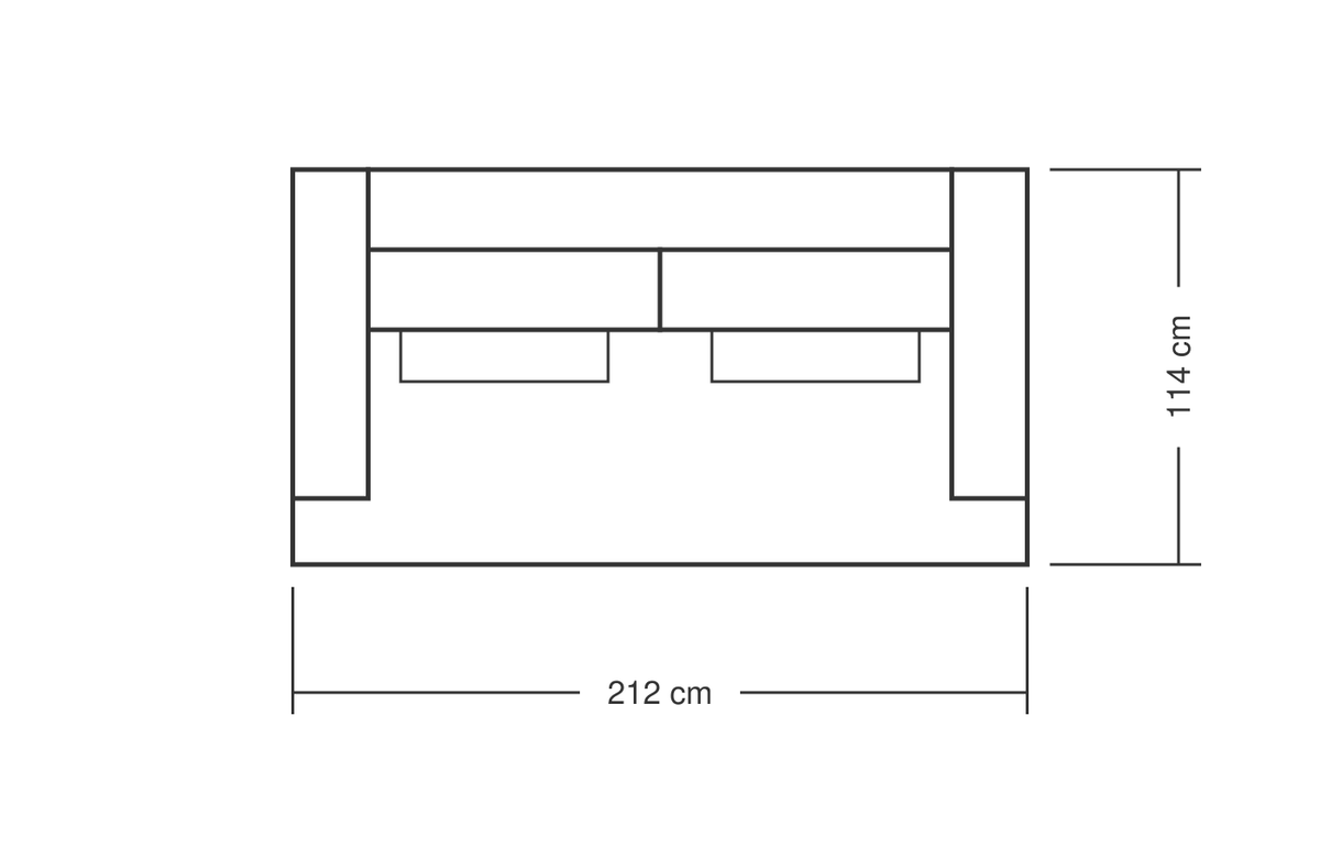 Eden Sofa — 2.5 Seater