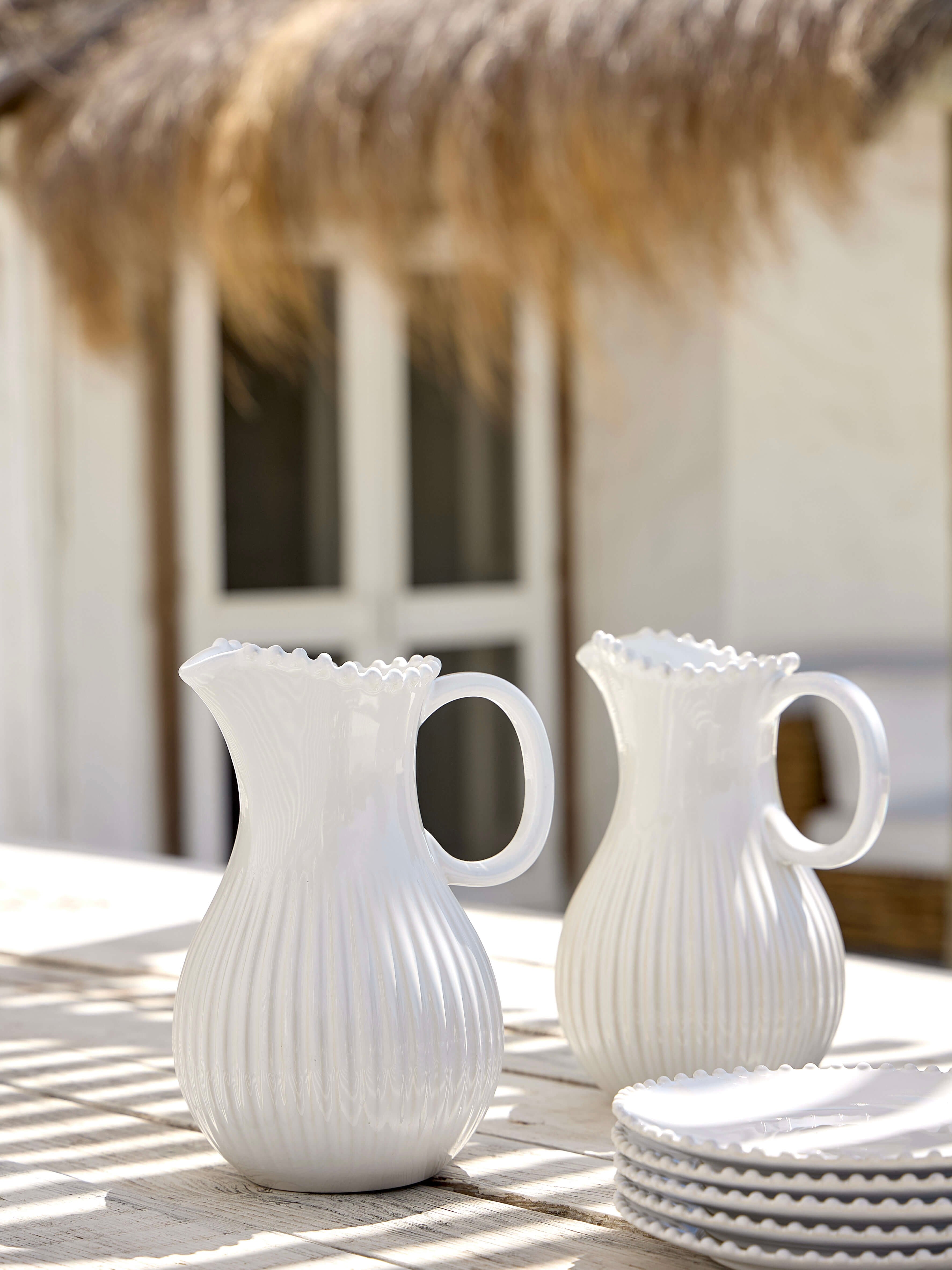 Pearl Stoneware Jug