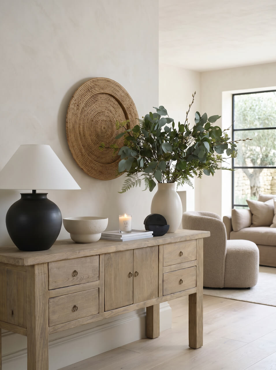 Langley Medium Reclaimed Wood Console Table