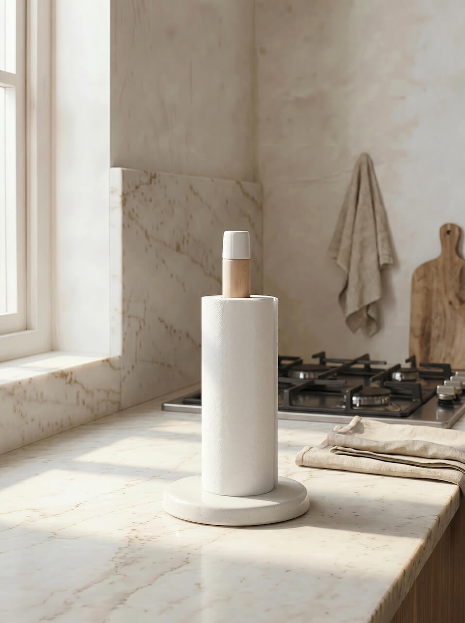 Fattoria Stoneware Kitchen Roll Holder