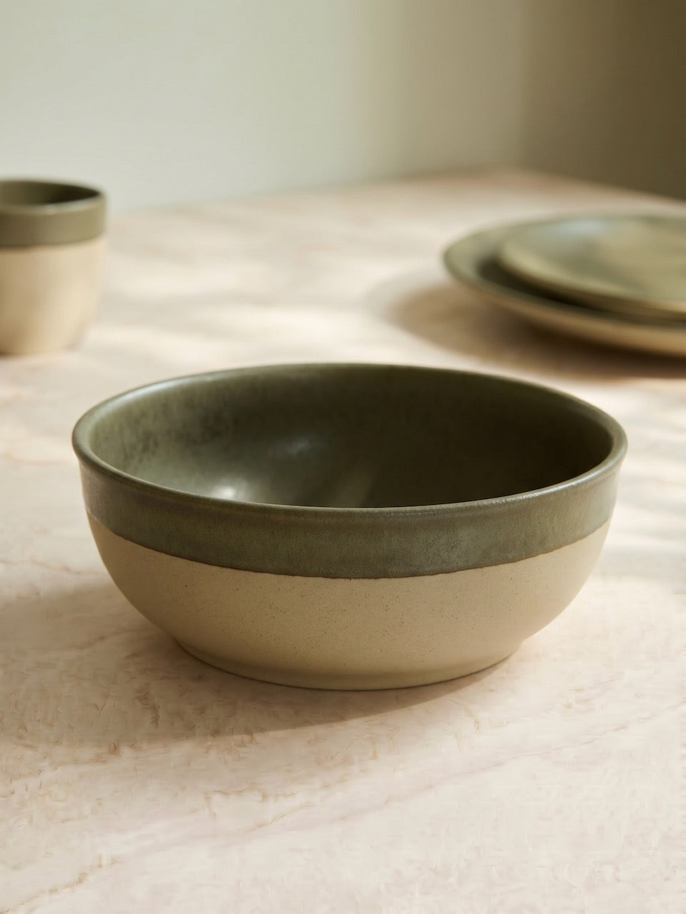 Arenito Olive Stoneware Tableware