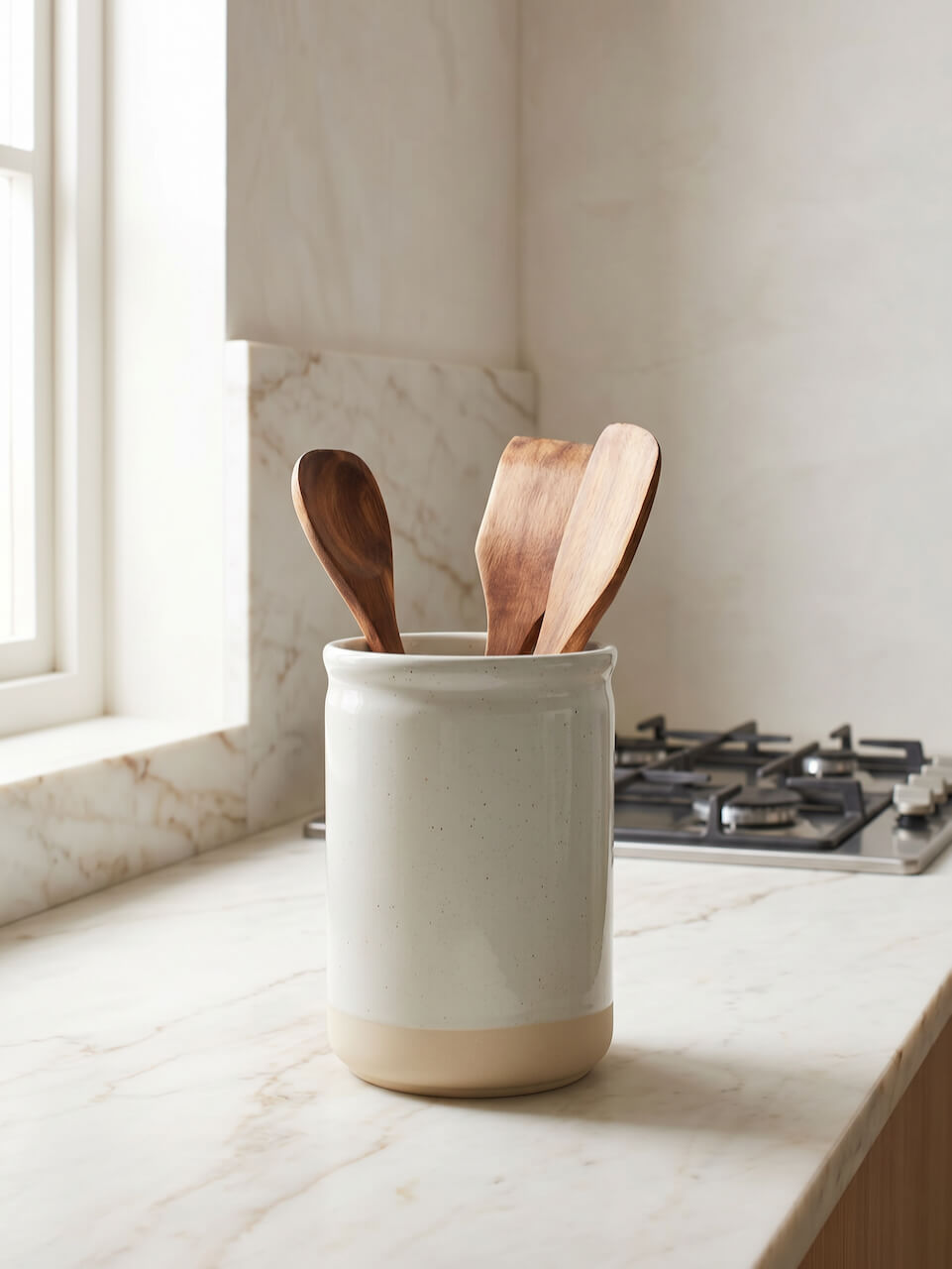 Fattoria Stoneware Utensil Pot