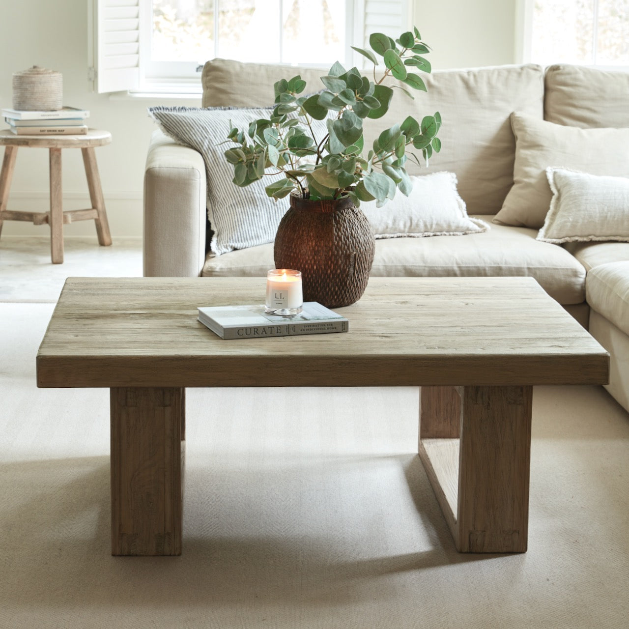 Marlow Reclaimed Wooden Coffee Table