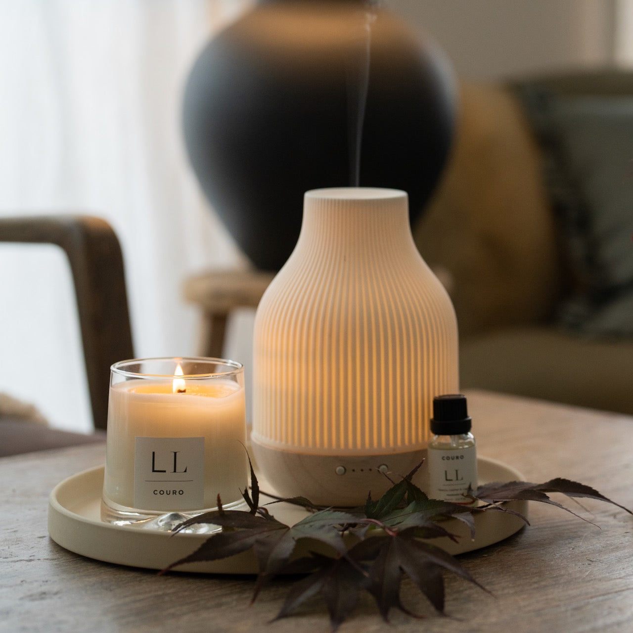 Ceramic Aroma Diffuser Lamp